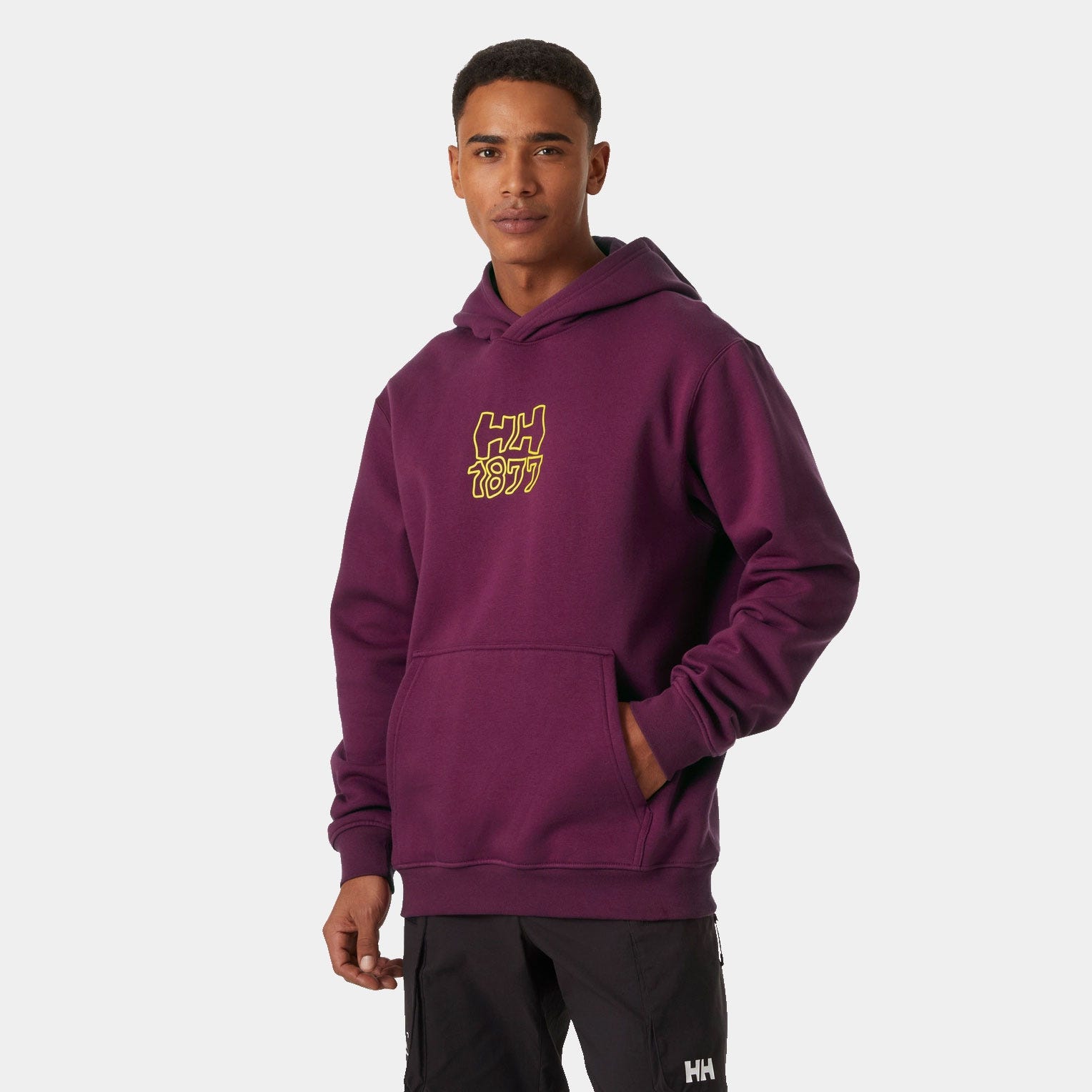 Men's Cotton Fleece Graphic Hoodie