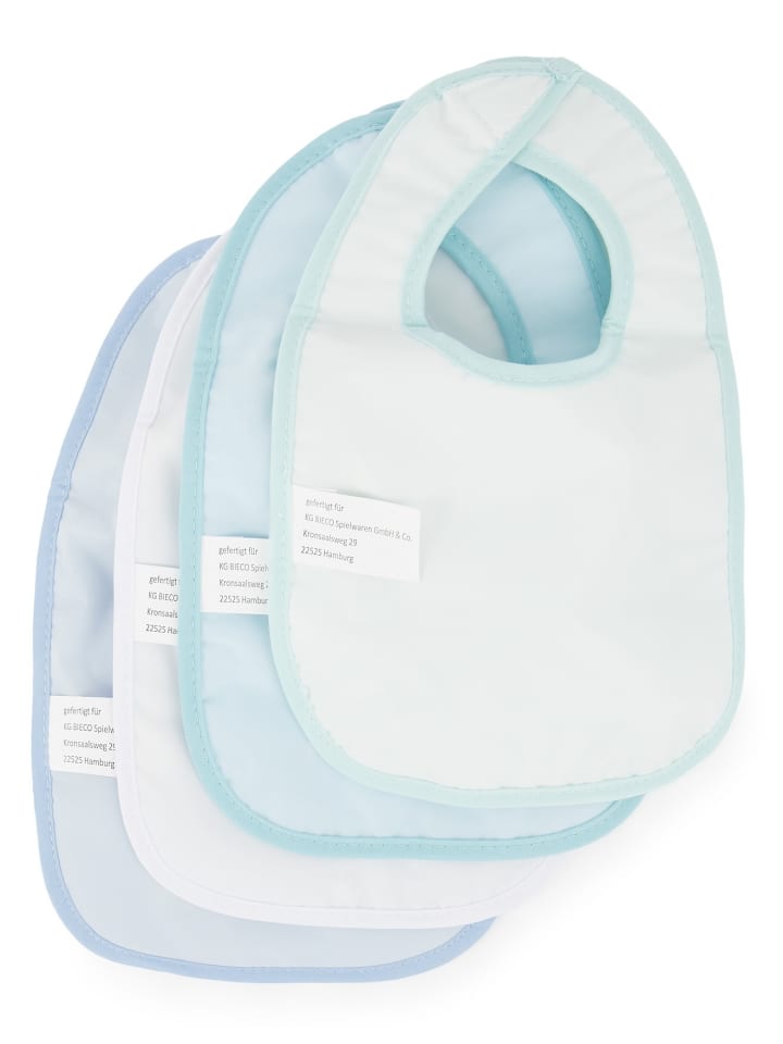 Bieco Spielwaren Lätzchen Set 4 St. in Blau günstig kaufen onesize