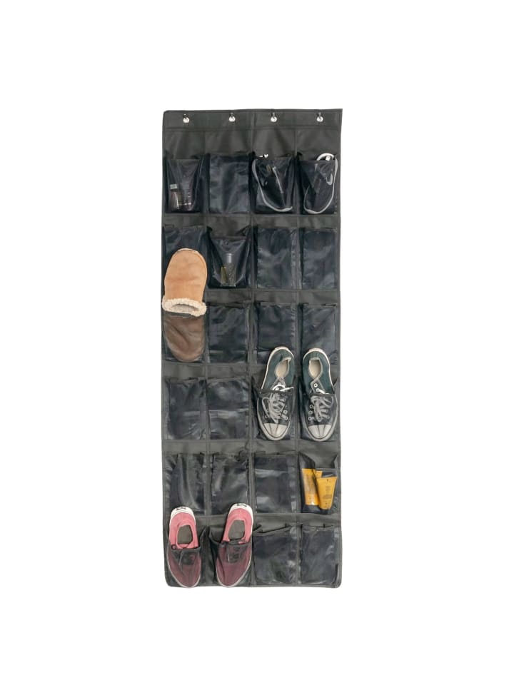 Intirilife Schuhorganizer Hängendes Schuhregal in Schwarz günstig kaufen onesize