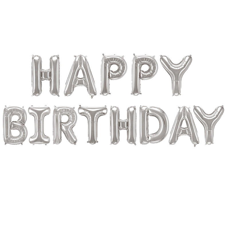 Giform Ballongsett 40 cm Happy birthday