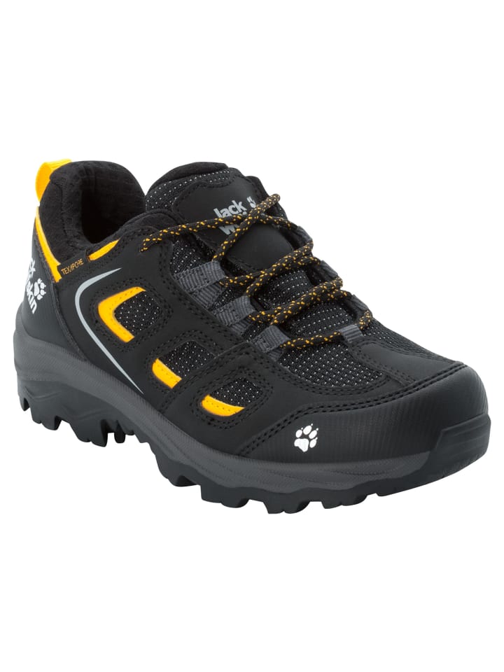 Jack Wolfskin Wanderschuh VOJO TEXAPORE LOW in black / burly yellow günstig kaufen