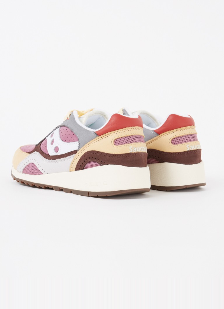 Saucony Shadow 6000 suede sneaker with leather details