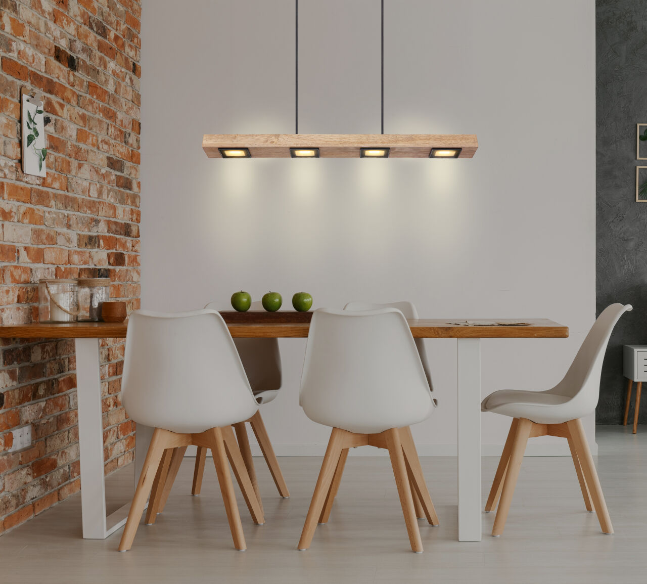 Globo Lighting - JOYA - Hängeleuchte Metall schwarz matt, 6x LED