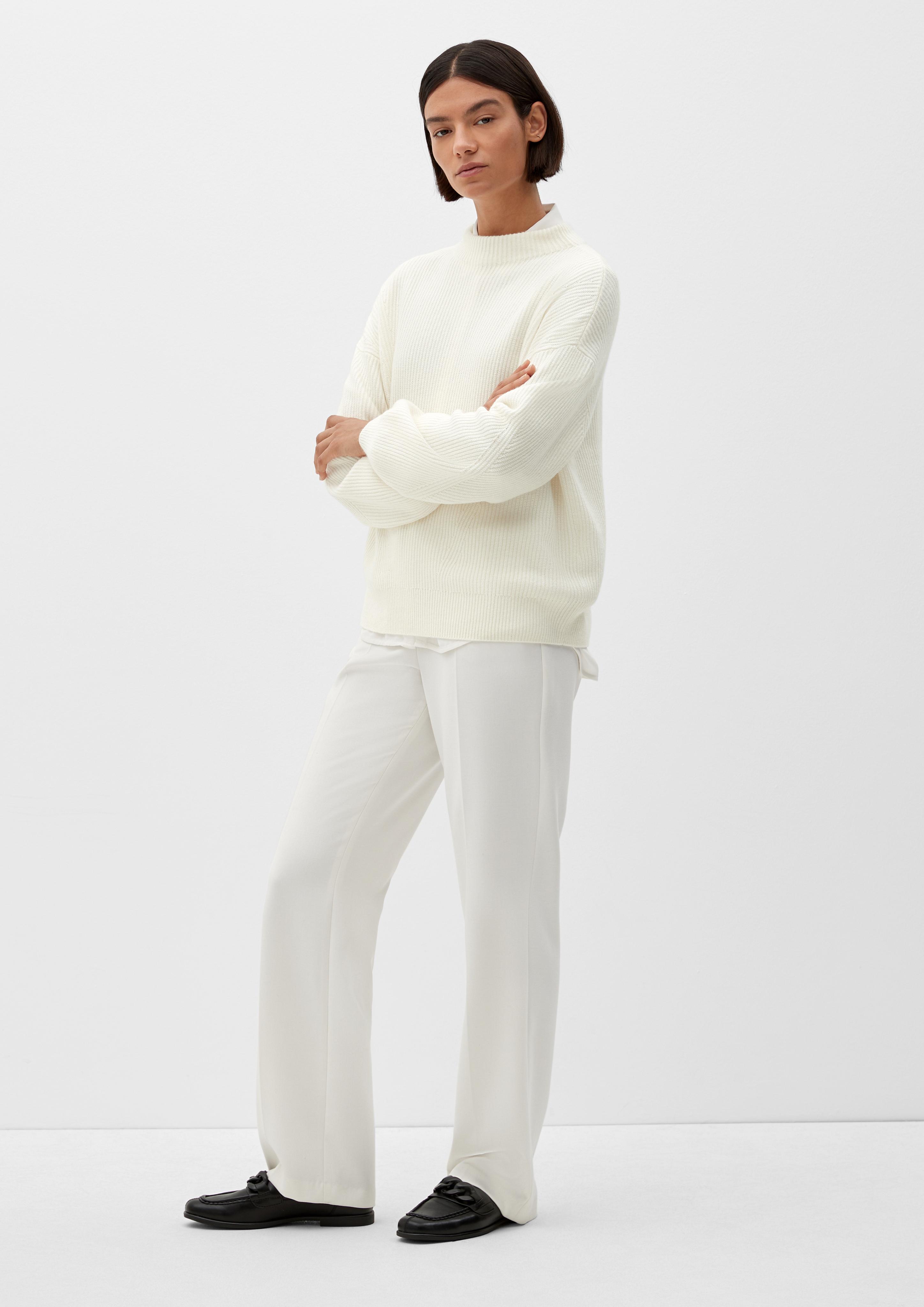 Strickpullover mit Crew Neck  2123253-0200