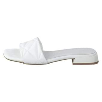 Tamaris Pantolette in weiß