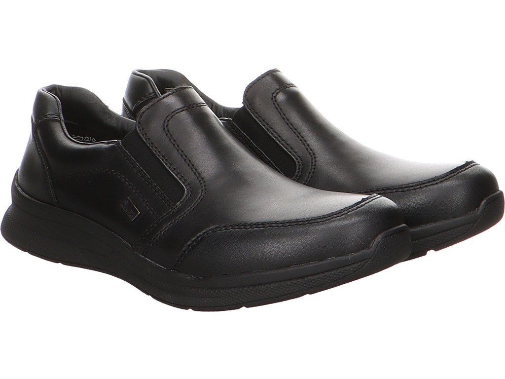RIEKER Komfort Slipper schwarz