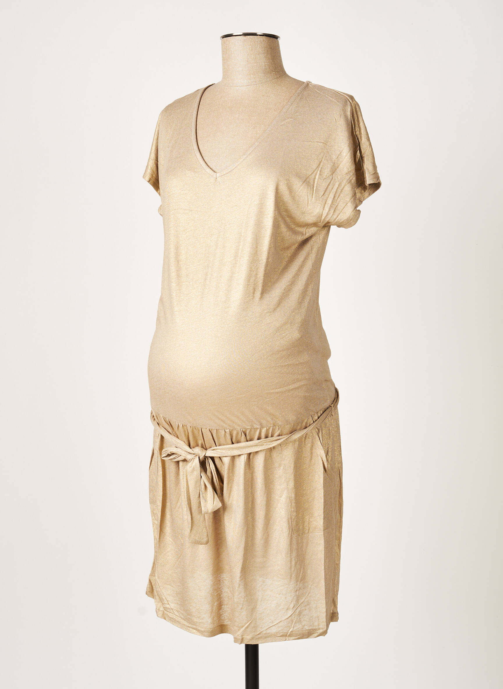Colline Robes Maternite Femme couleur beige