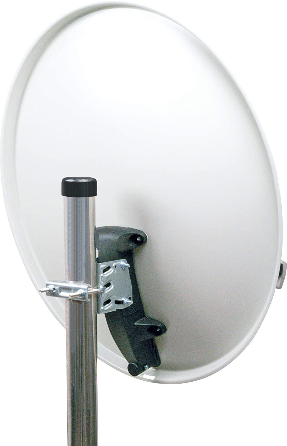 Schwaiger 714470 Hellgraues 55cm Stahl-Spiegel Set