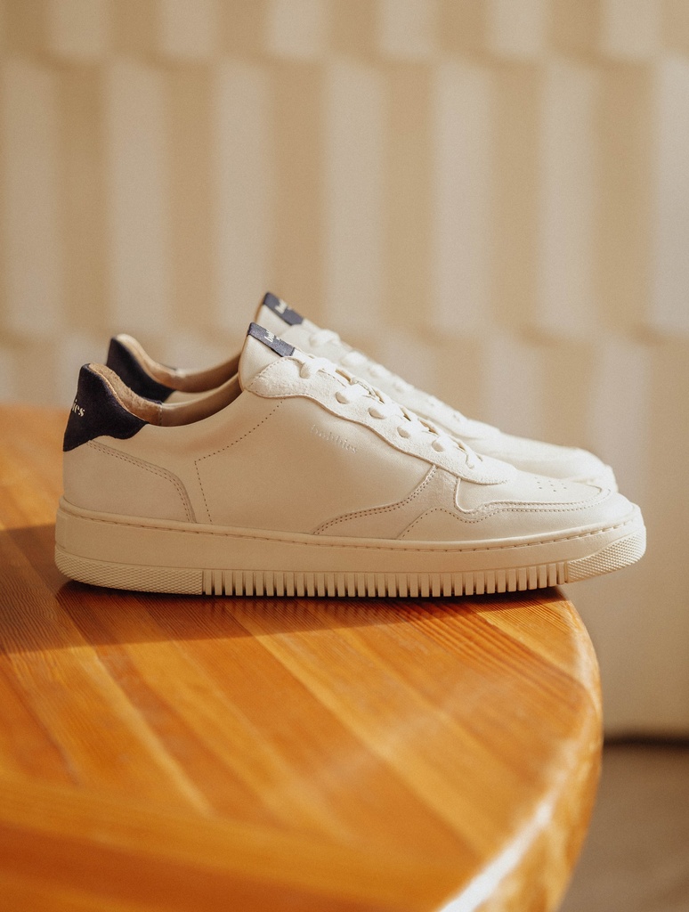 Travis - Blanc Cassé & Bleu Marine