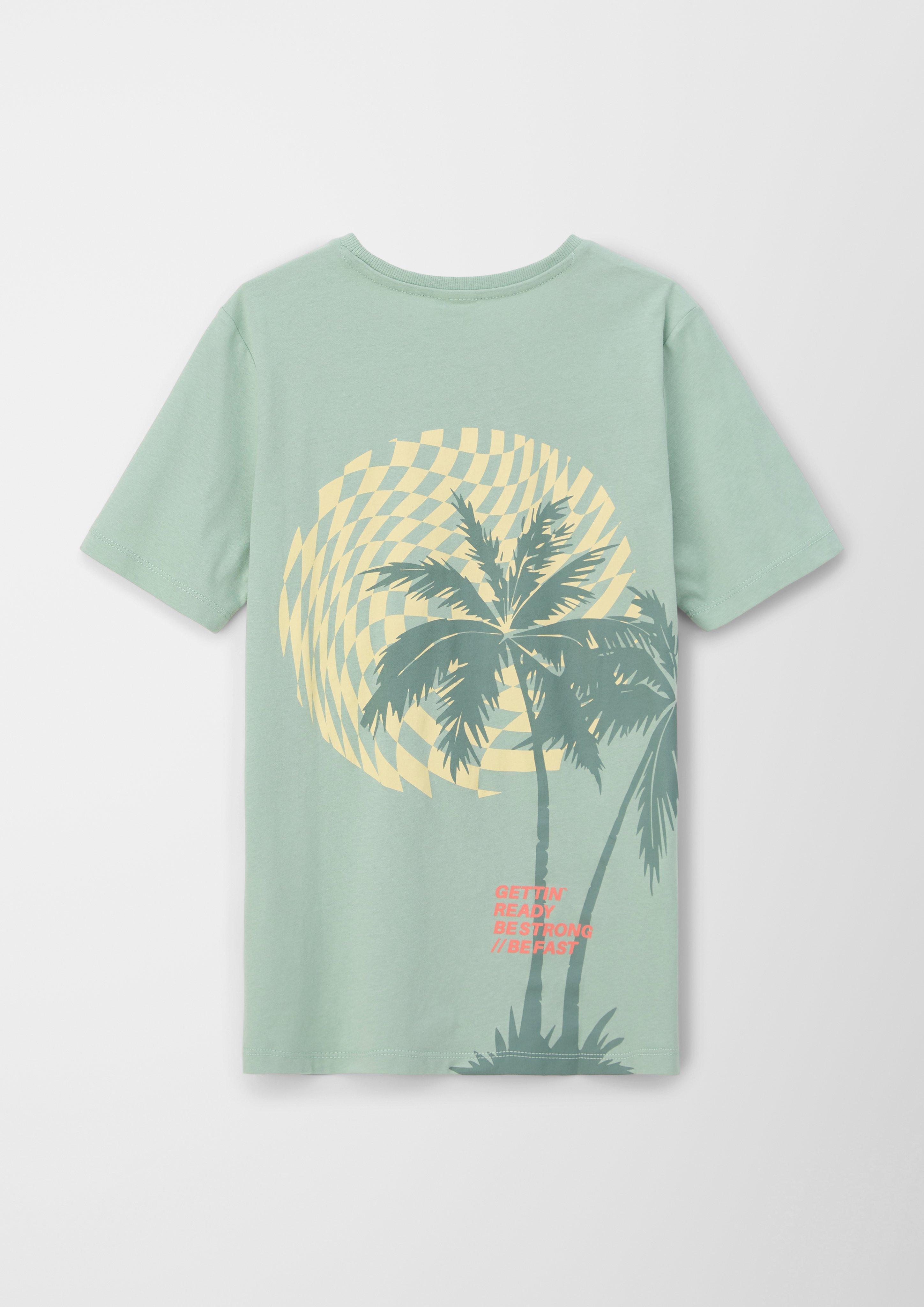 T-Shirt mit Rückenprint  2130530-6091
