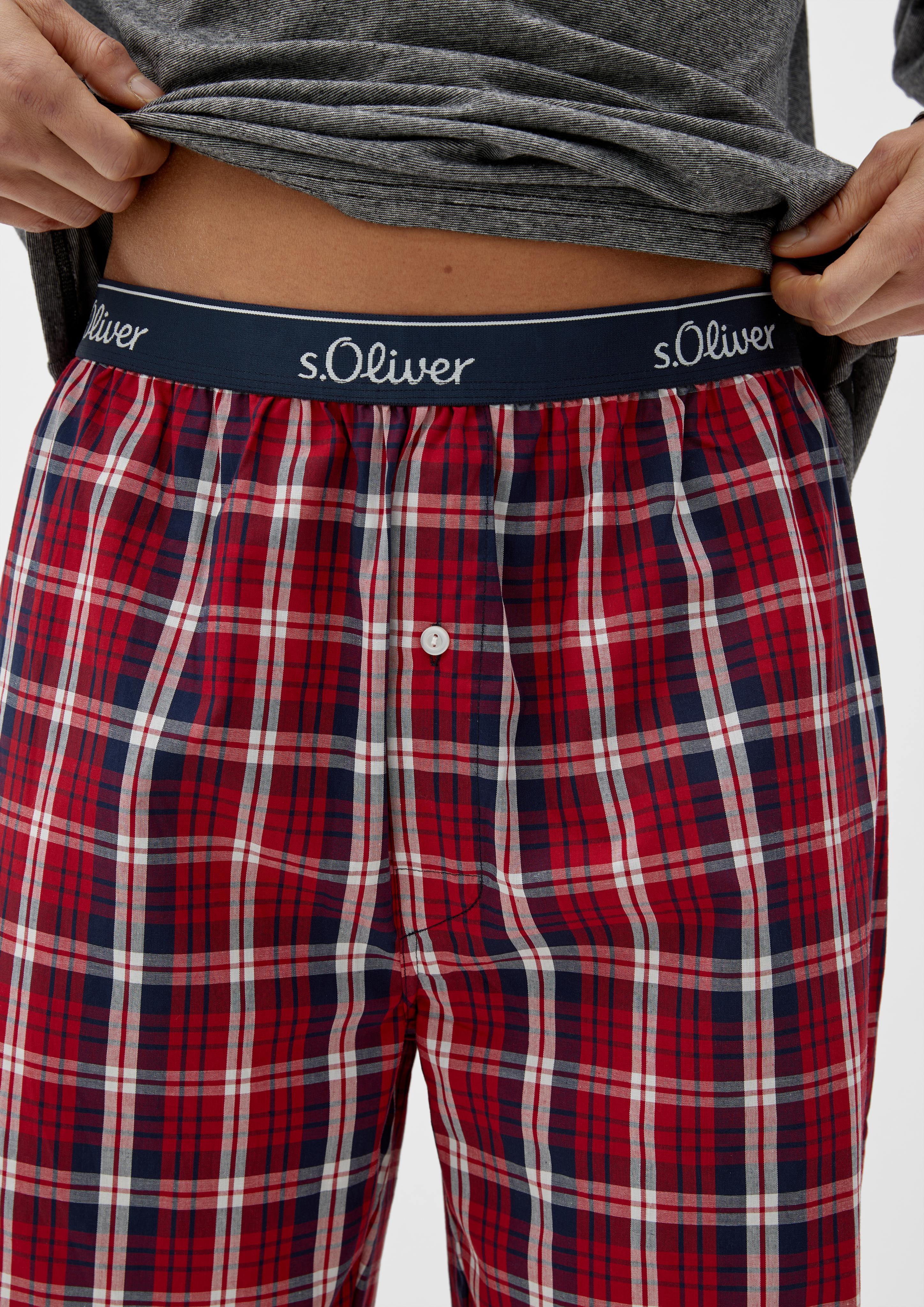 Pyjamahose mit Labelbund  6008113-30N1