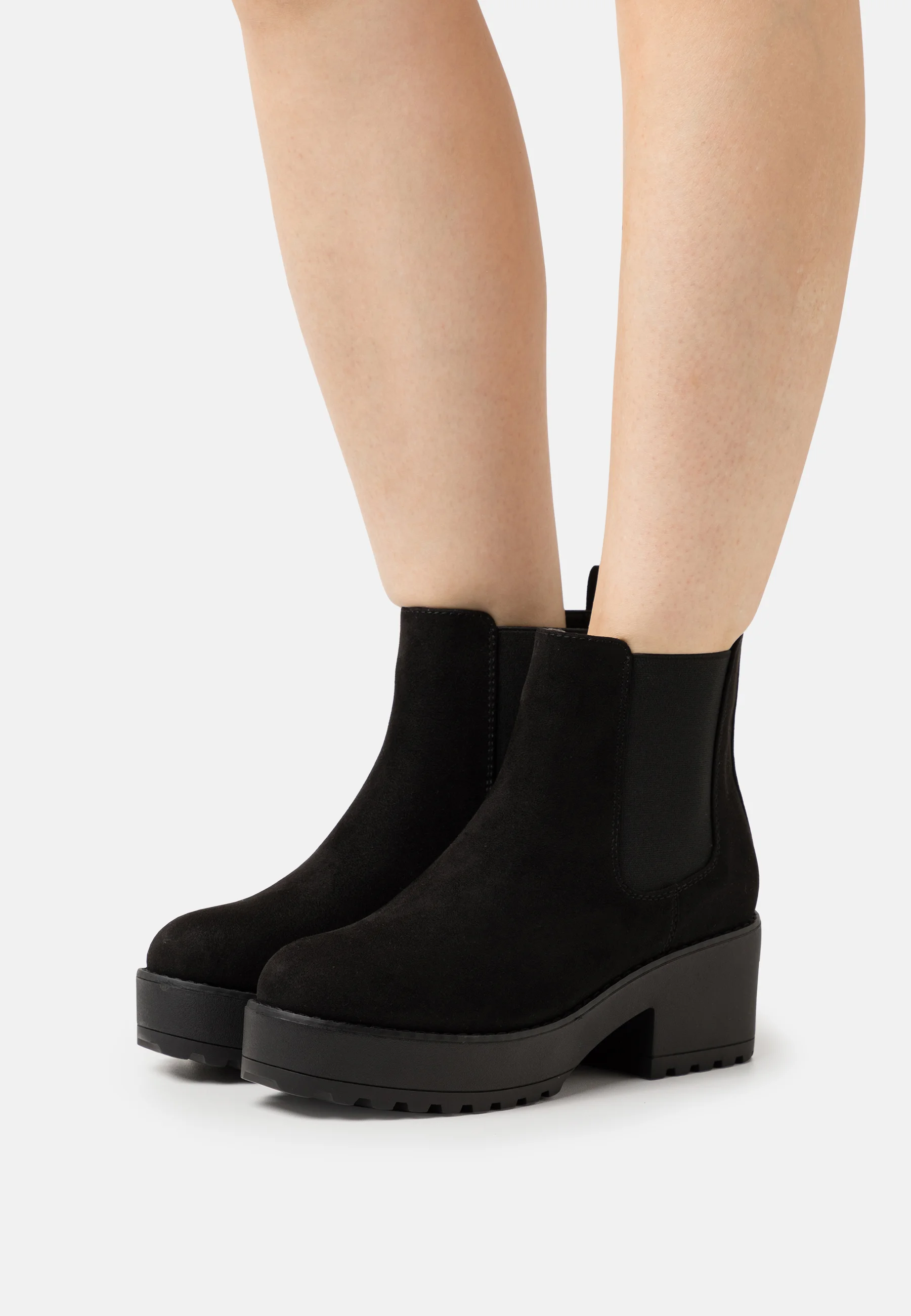Botines de plataforma de corte ancho Even&Odd