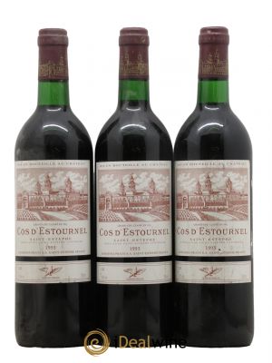 Cos d'Estournel 2ème Grand Cru Classé  1993 - Lot de 3 Bouteilles