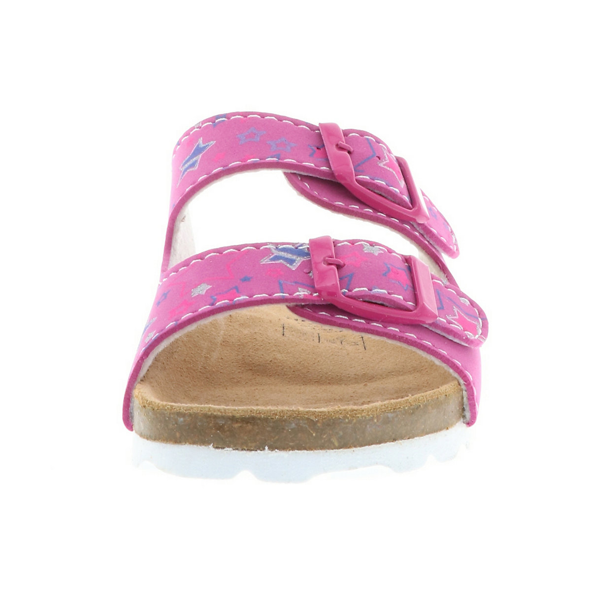 Kinder Mädchen Damen Pantoletten Hausschuhe Slipper Schlappen pink/fuchsia
