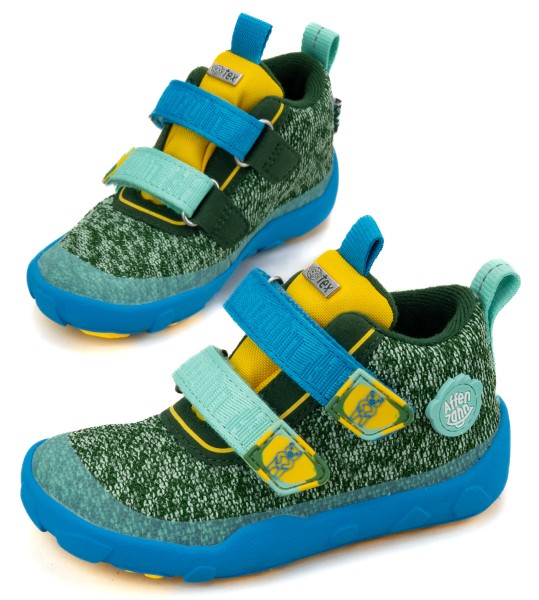 Affenzahn ~ Happy Knit vegan LowBoot + TEX ~ Kreativ Bär