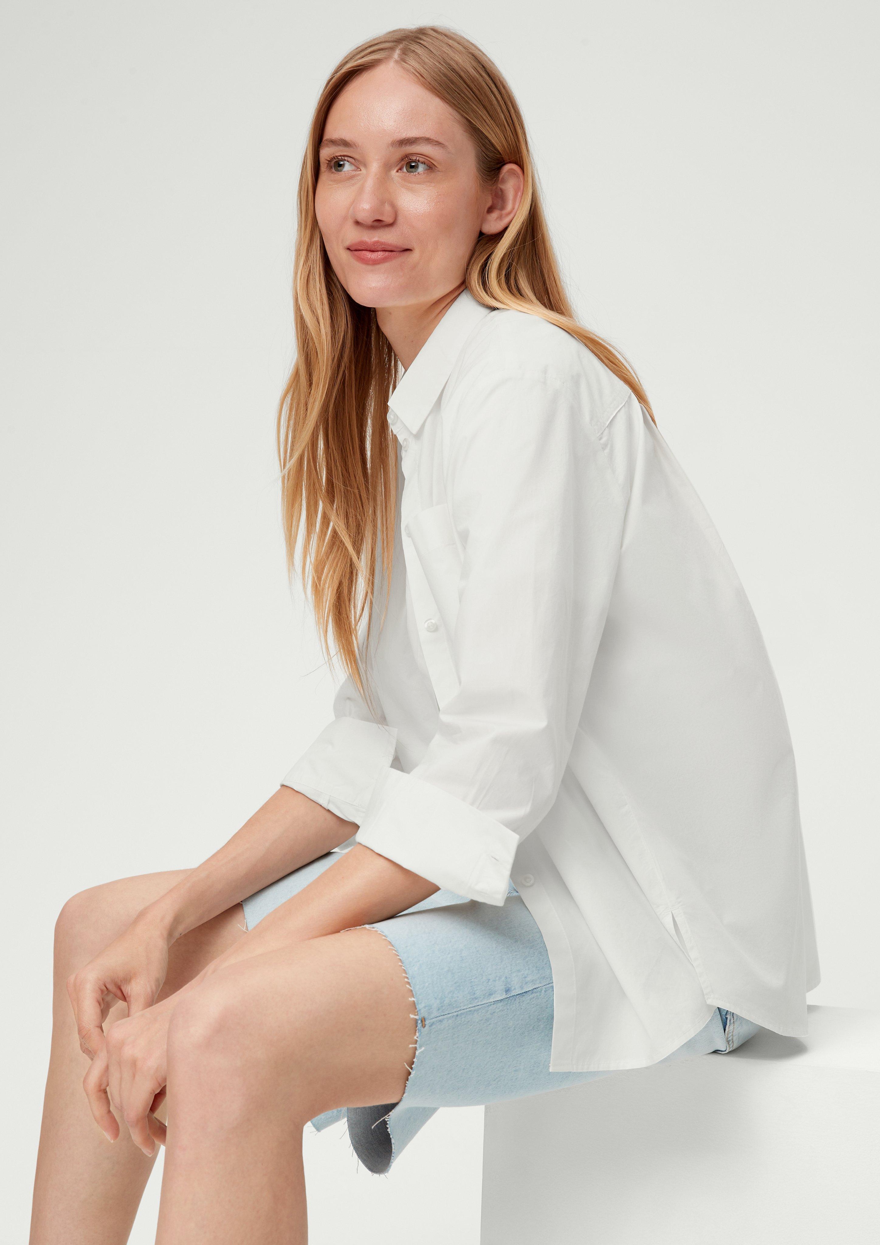 Bluse aus Popeline  2132609-0210