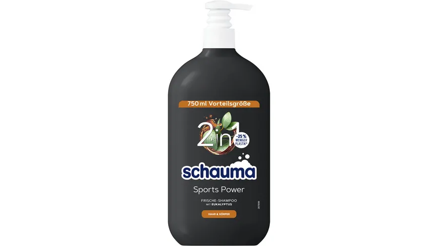 schauma 2in1 Sports Power Haar & Körper 750 ml