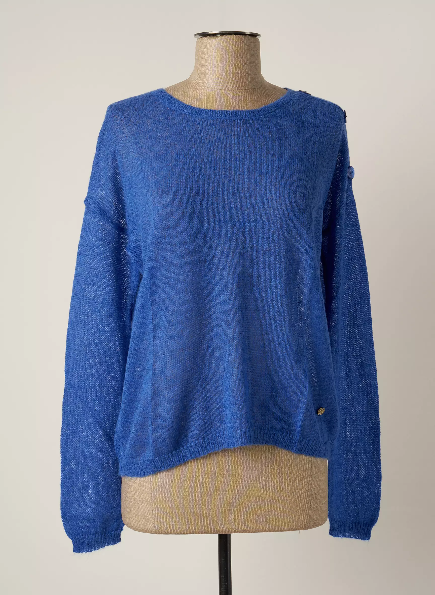 La Petite Etoile Pulls Femme couleur bleu
