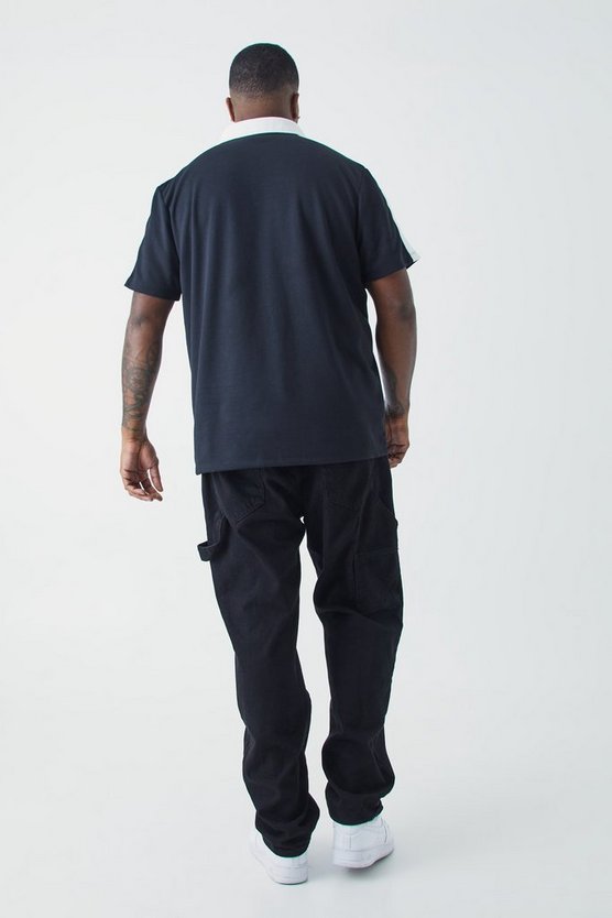 Plus Man Slim-Fit Poloshirt