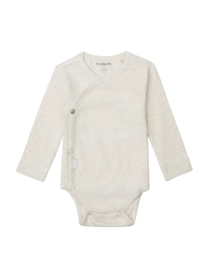 Noppies Strampler Nino in Oatmeal günstig kaufen