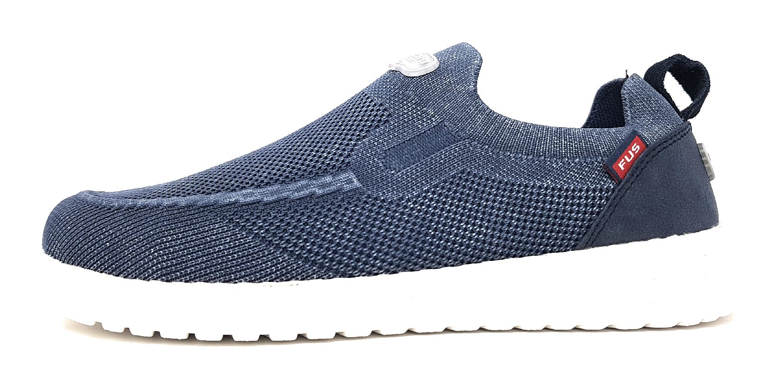 Fusion 2-2-2-0106-0723 Blau 0723 blue washed knit