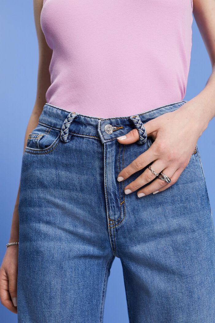 Leichte Wide Leg Jeans