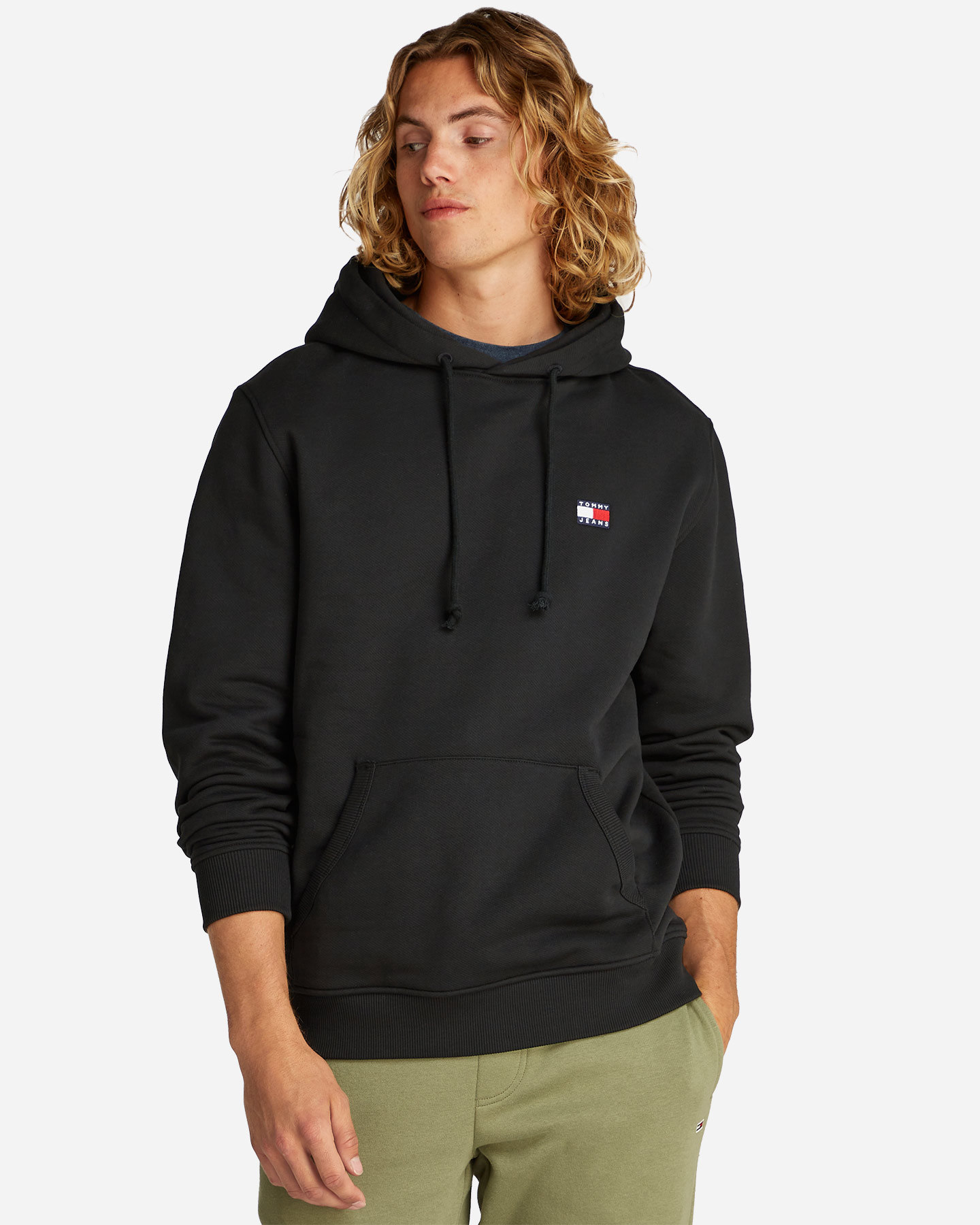 Felpa Tommy Hilfiger Regular Badge M DM0DM20258-BDS