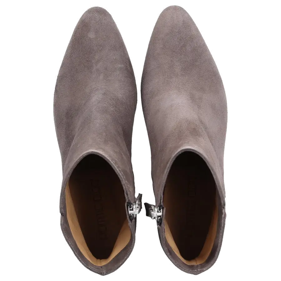 Pomme D`OR - Klassische Stiefeletten 6978 Veloursleder - grau