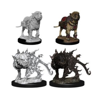 D&D Nolzur's Marvelous Miniatures - Mastif & Shadow Mastif