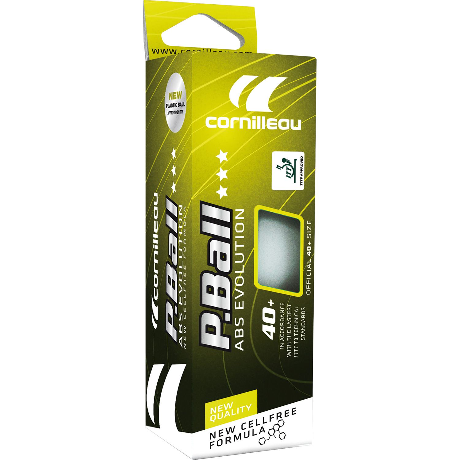 Cornilleau P-Ball Set von 3 Tischtennisbälle
