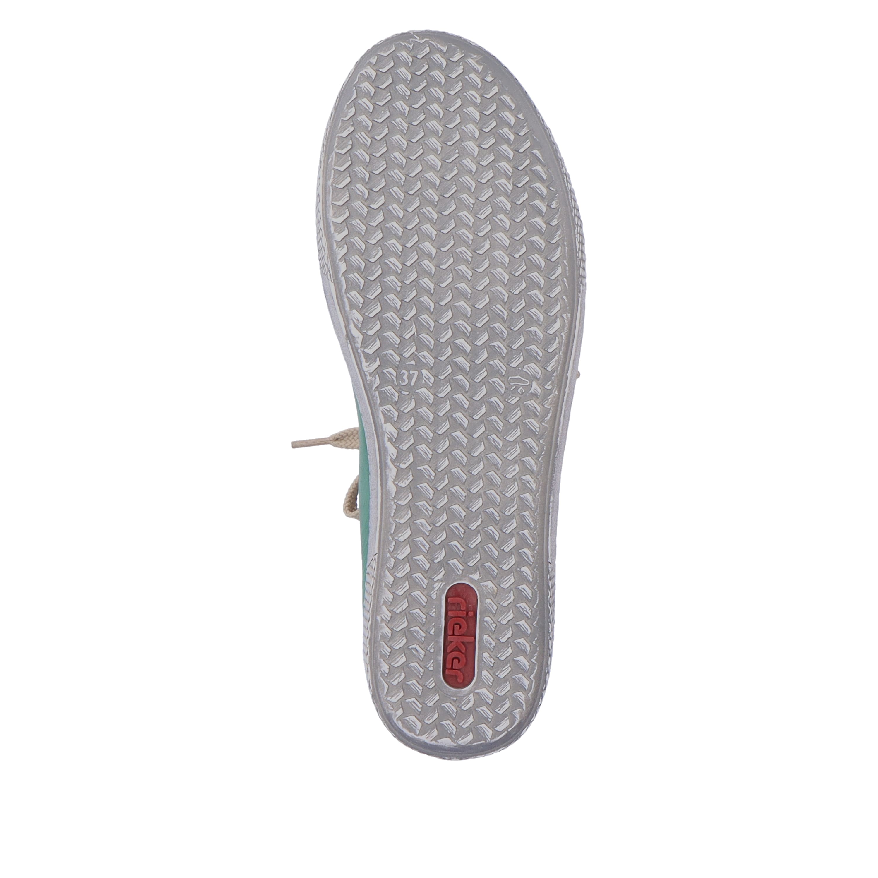 Rieker Damen Schnürschuhe smaragdgrün