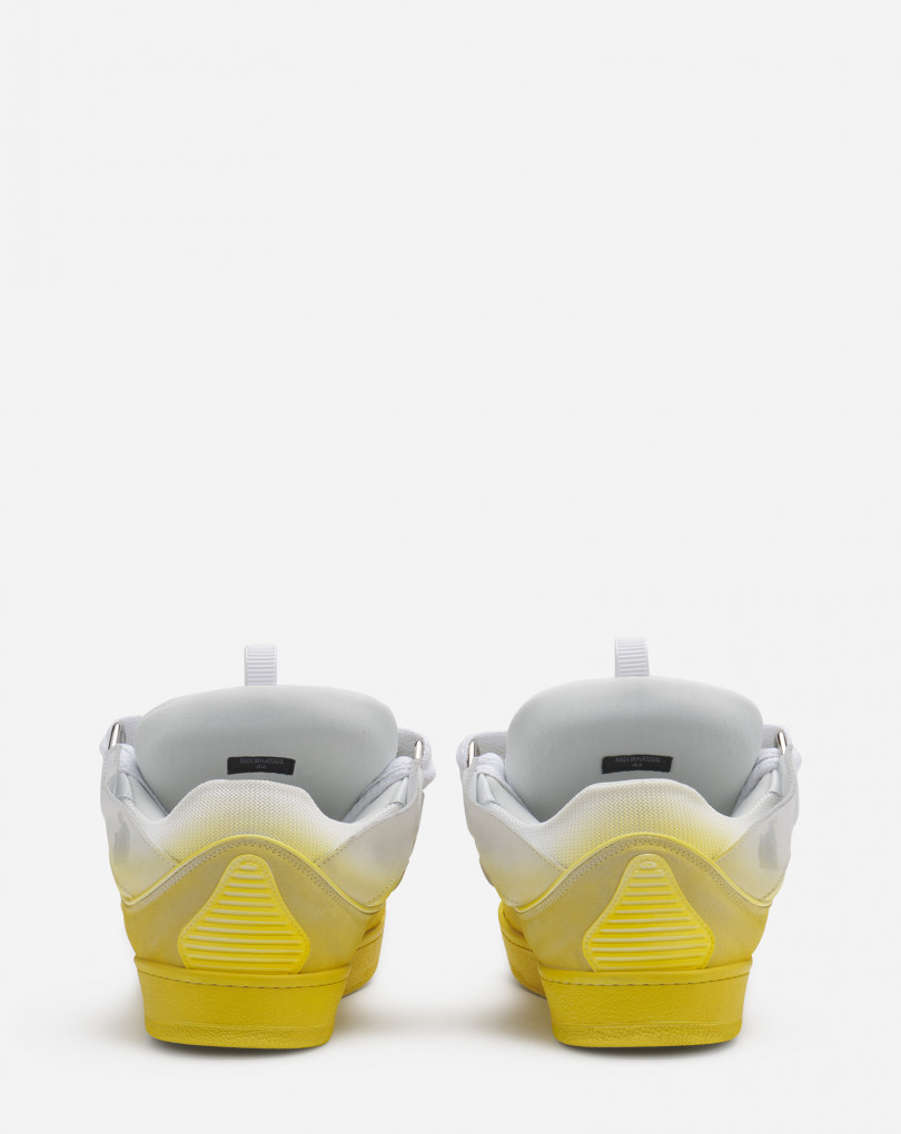 SNEAKERS CURB EN CUIR