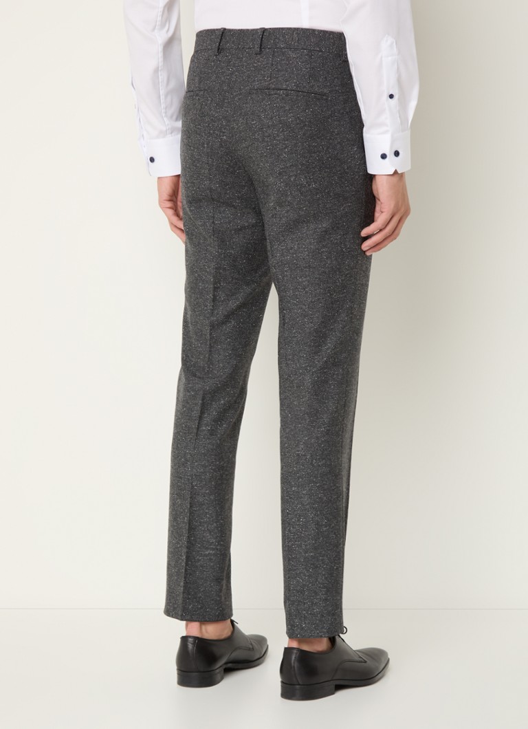 HUGO BOSS Henry/Getlin232X pieguļošs divdaļīgs uzvalks no zīda maisījuma