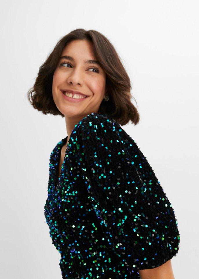 Pailletten-Kleid