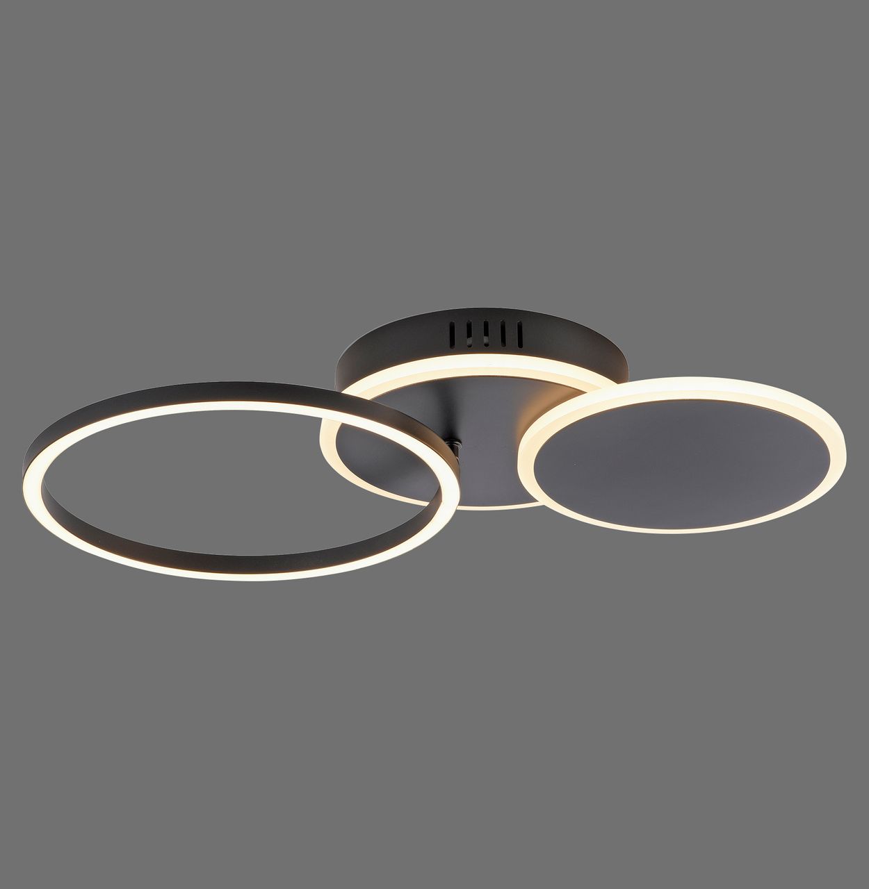 JUST LIGHT JUST LIGHT.  LED Deckenleuchte SEVENT,  rund, 1xLED-Board/25,5W/3000K, Innenleuchte, IP20