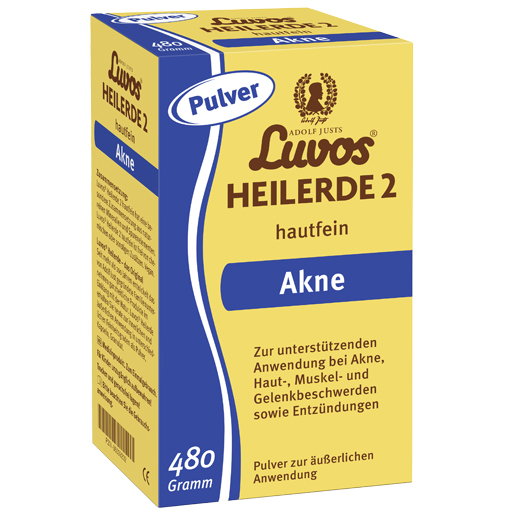 LUVOS Heilerde 2 hautfein  480 g  Pulver