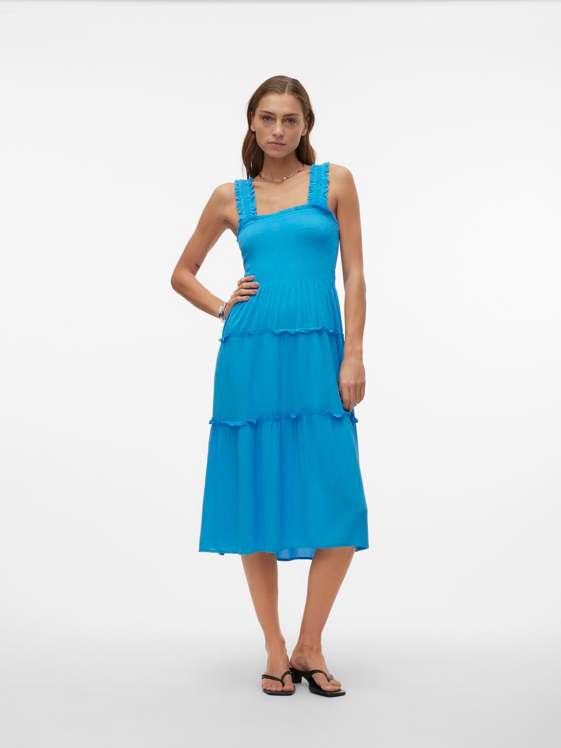 VMMENNY Langes Kleid