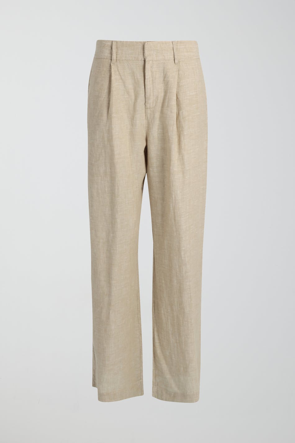 Tall linen trousers