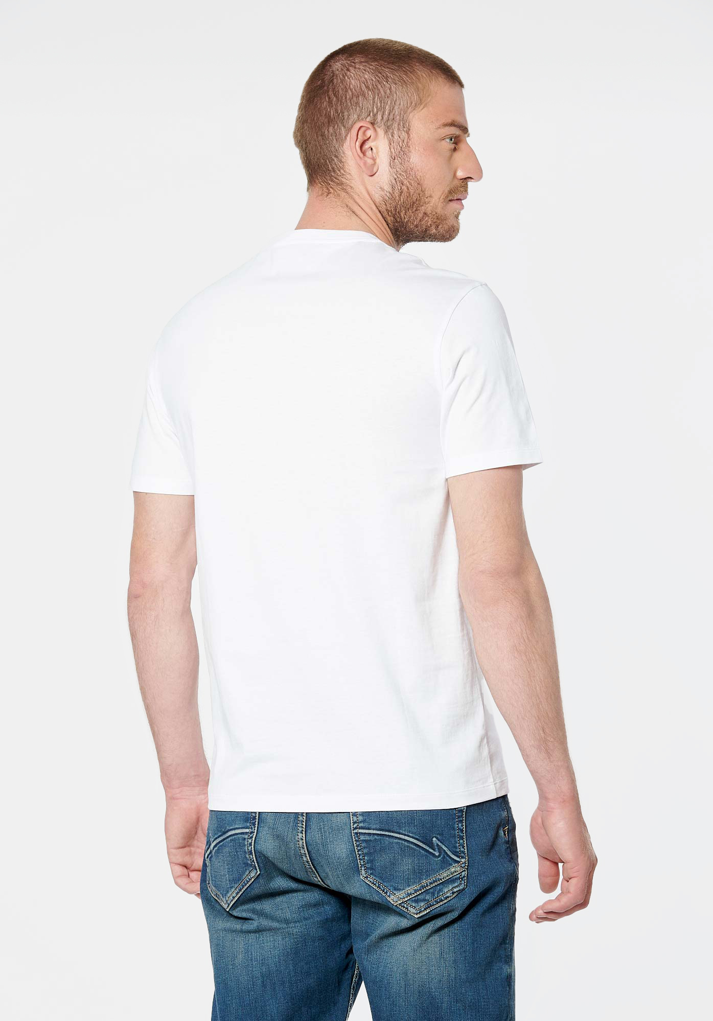 TAINT  T-shirt blanc homme 100% coton bio