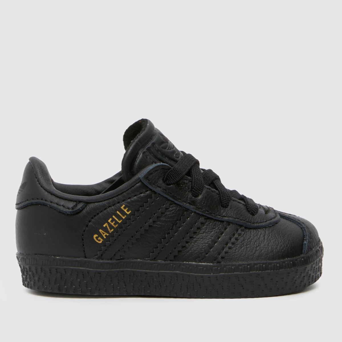 adidas fekete Gazelle kisgyermek cipők