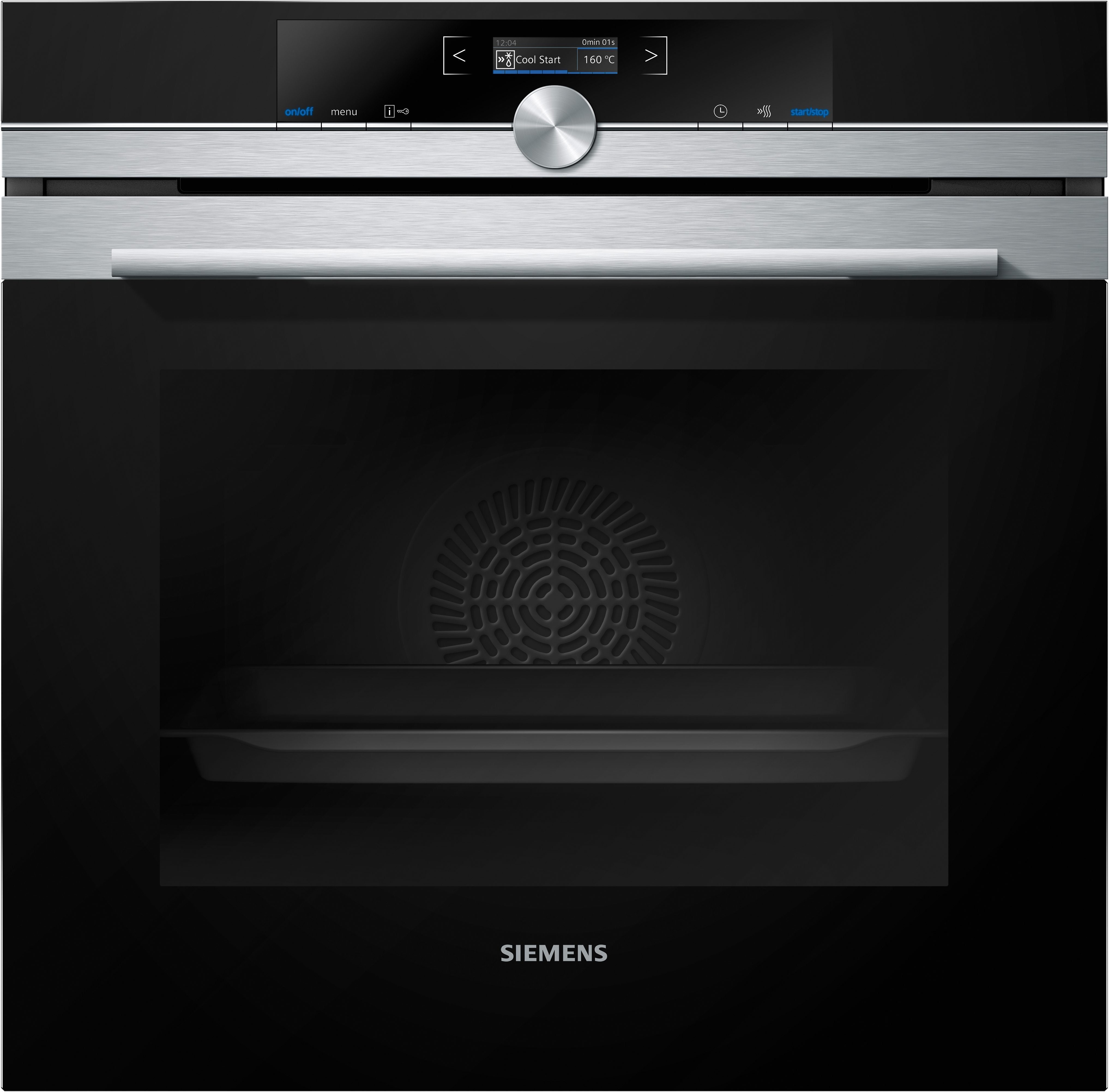 SIEMENS Einbaubackofen iQ700 HB632GBS1, mit Pizzastufe