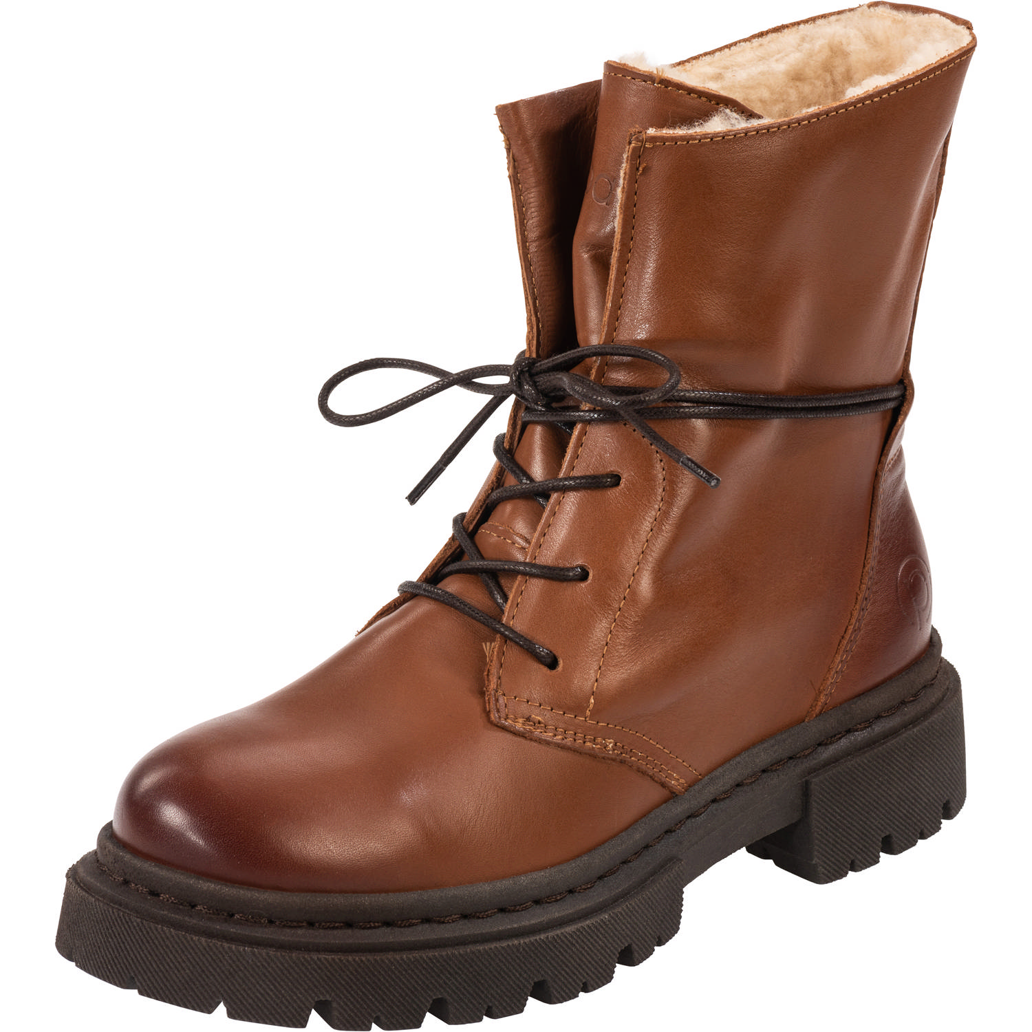 Palado Kasos Block, Schnürstiefel, Damen, Braun