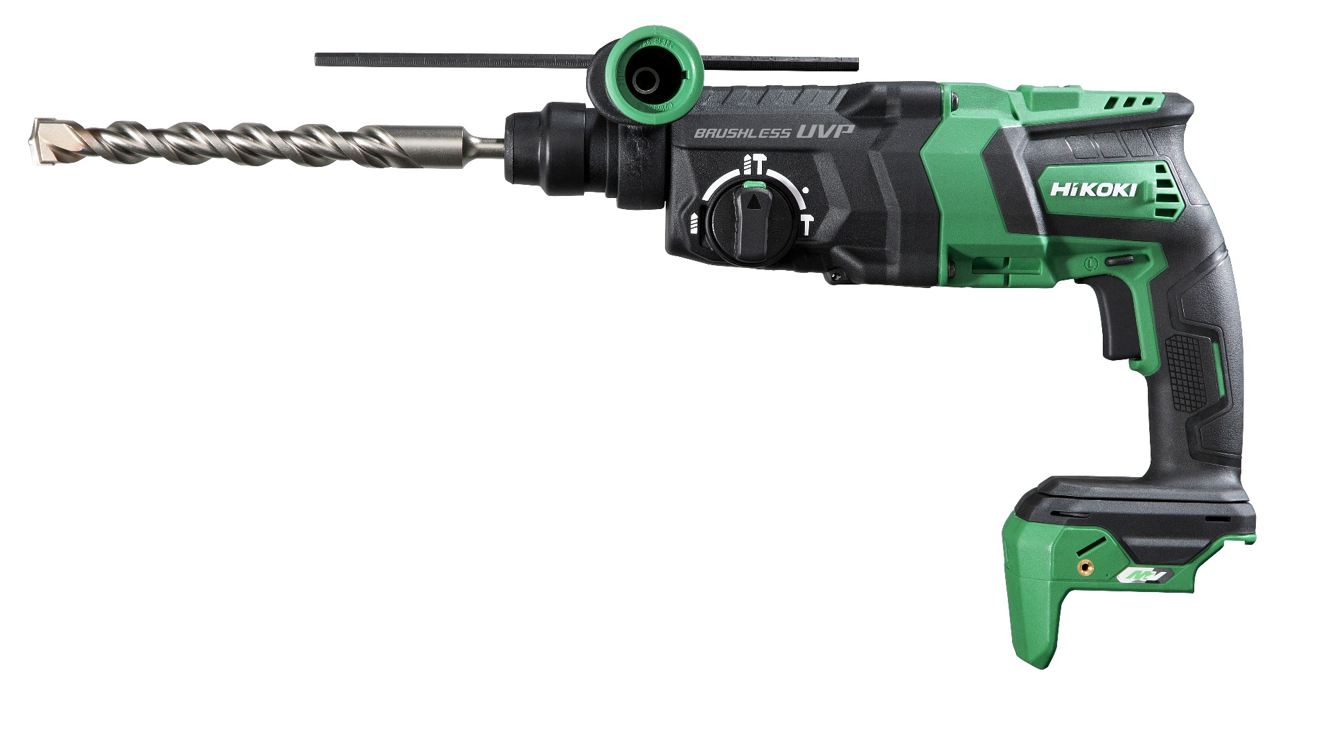 Marteau perforateur sans fil multivoltage HiKOKI DH36DPEW2Z 36 V (batteries et chargeur non inclus) dans un coffret HSC IV