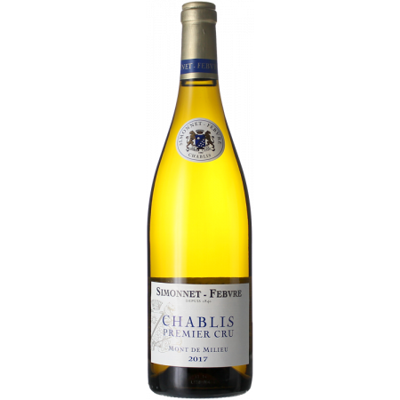 CHABLIS 1ER CRU MONT DE MILIEU 2019 - MAISON SIMONNET FEBVRE