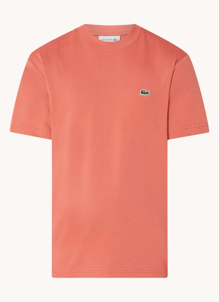 T-shirt Lacoste con logo ricamato