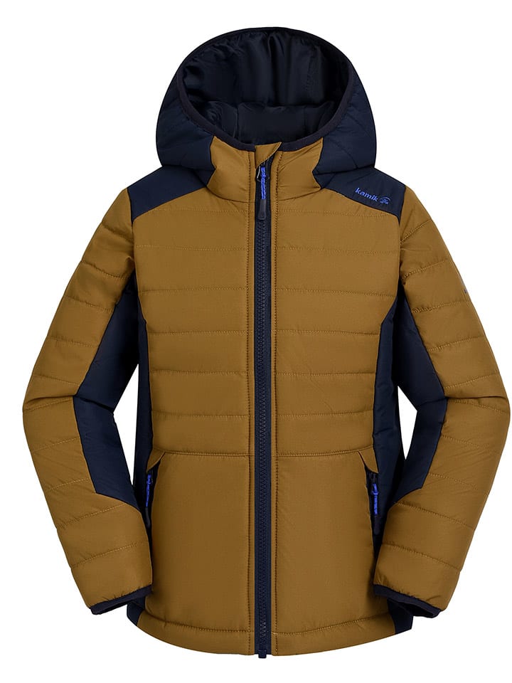 Kamik Dünne Ganzjahres-Steppjacke ''Neel'' in Khaki günstig kaufen