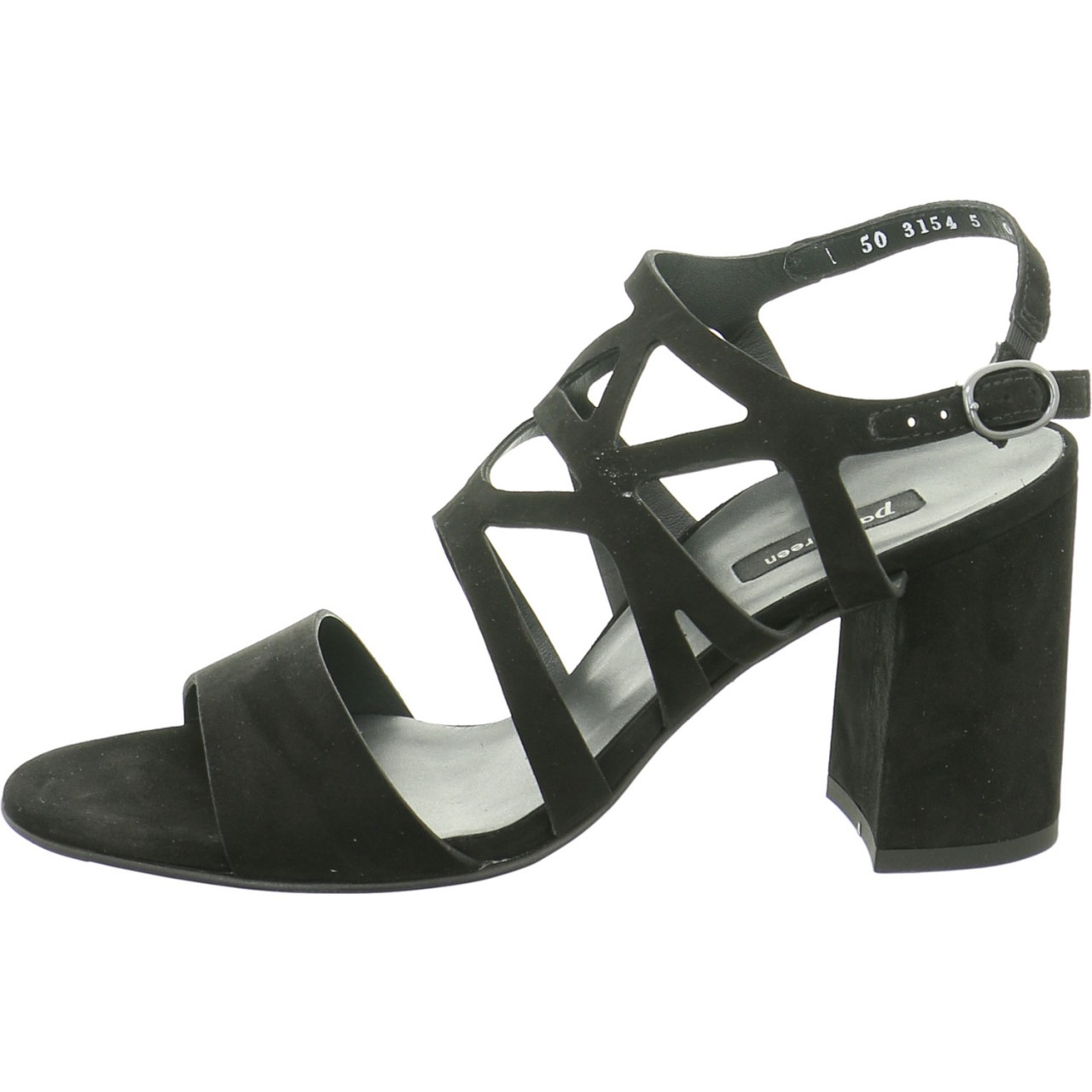 PAUL GREEN Klassische Sandalen schwarz