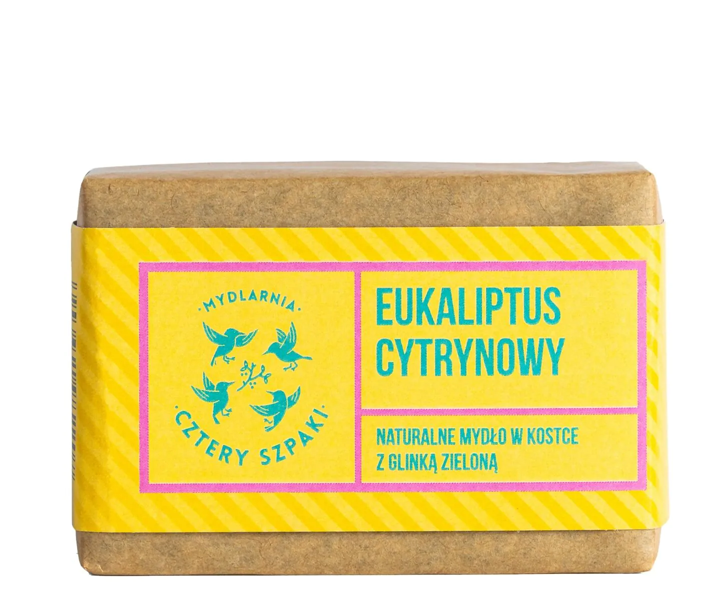 Cztery Szpaki Mydlarnia natūralus muilas, citrininis eukaliptas