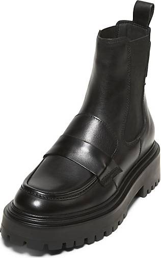 Marc O'Polo Chelsea-Boot im College Style aus softem Kalbleder