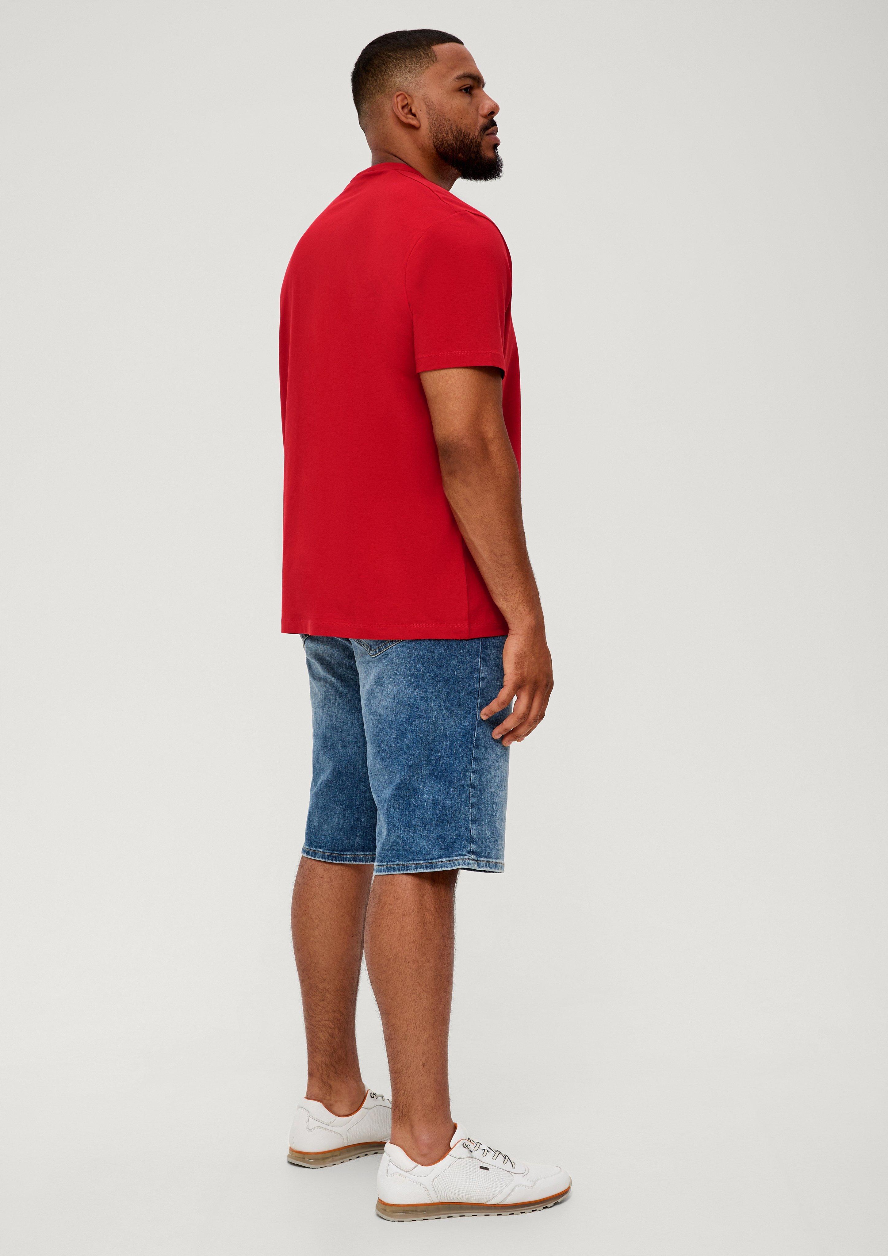 T-Shirt aus Baumwollstretch  2135628-30D1